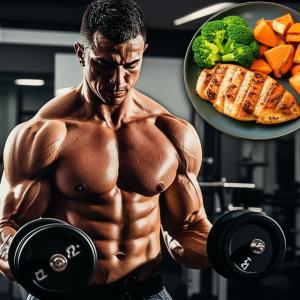Imagem para o artigo: Ganho de Massa Magra: O Guia Definitivo da Alimentação Estratégica